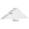 Ekena Millwork Redmond Architectural Grade PVC Gable Bracket, 48"W x 14"H x 6"D x 6"F, 7/12 Pitch GBP048X14X0606RED00 - alternate 1